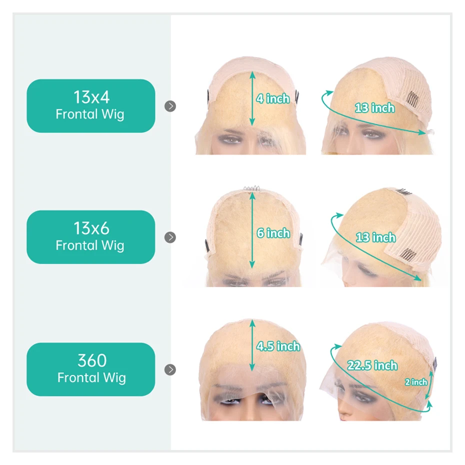 13x4 13x6 360 HD Transparent 613 Honey Blonde Color Lace Front Human Hair Wigs for Women Raw Brazilian Straight Lace Frontal Wig 13x4 13x6 360 HD Transparent 613 Honey Blonde Color Lace Front Human Hair Wigs for Women Raw Brazilian Straight Lace Frontal Wig