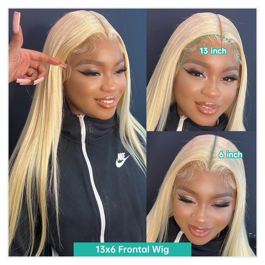 13x4 13x6 360 HD Transparent 613 Honey Blonde Color Lace Front Human Hair Wigs for Women Raw Brazilian Straight Lace Frontal Wig 13x4 13x6 360 HD Transparent 613 Honey Blonde Color Lace Front Human Hair Wigs for Women Raw Brazilian Straight Lace Frontal Wig