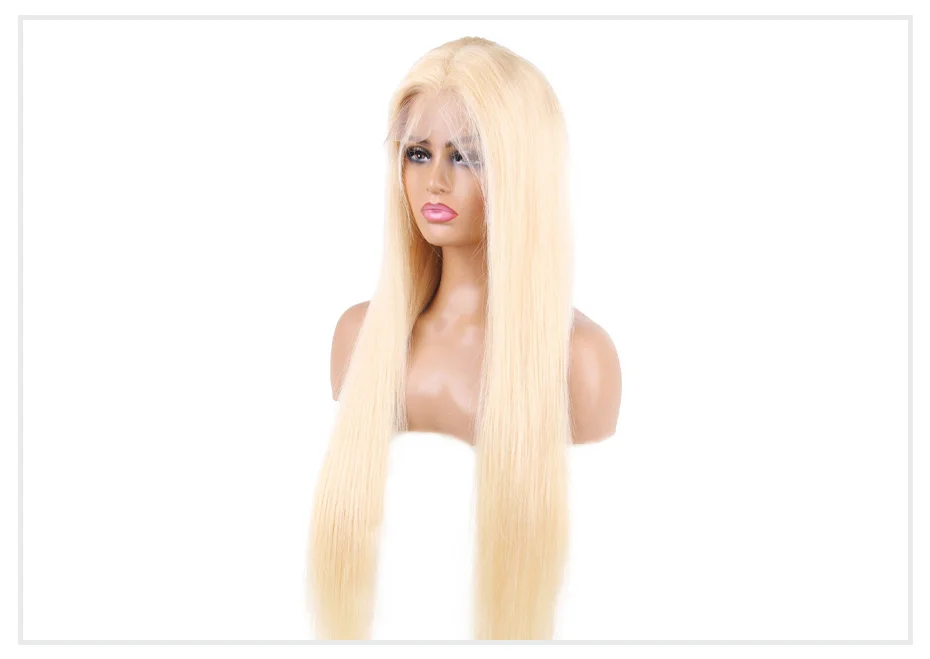 13x4 13x6 360 HD Transparent 613 Honey Blonde Color Lace Front Human Hair Wigs for Women Raw Brazilian Straight Lace Frontal Wig 13x4 13x6 360 HD Transparent 613 Honey Blonde Color Lace Front Human Hair Wigs for Women Raw Brazilian Straight Lace Frontal Wig