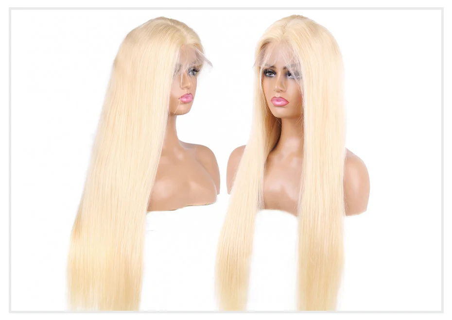 13x4 13x6 360 HD Transparent 613 Honey Blonde Color Lace Front Human Hair Wigs for Women Raw Brazilian Straight Lace Frontal Wig 13x4 13x6 360 HD Transparent 613 Honey Blonde Color Lace Front Human Hair Wigs for Women Raw Brazilian Straight Lace Frontal Wig