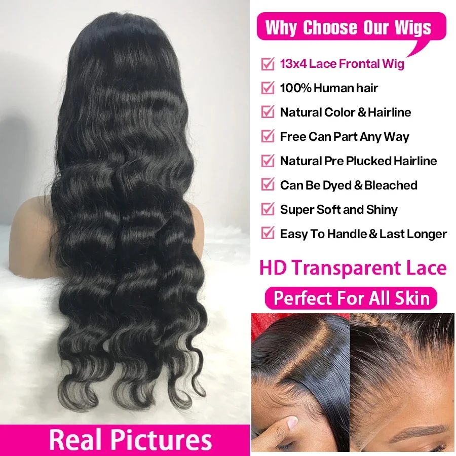250 Density Body Wave 13x6 Hd Lace Frontal Wig Human Hair 13x4 Hd Pre Plucked Lace Wigs For Women 360 Full Lace Front Hair Wigs 250 Density Body Wave 13x6 Hd Lace Frontal Wig Human Hair 13x4 Hd Pre Plucked Lace Wigs For Women 360 Full Lace Front Hair Wigs