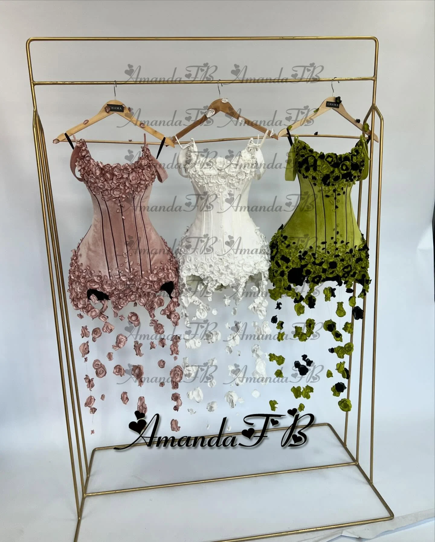 Amanda Fashionable 3D Flowers Cocktail Homecoming Dress Scoop Neck Velvet Special Occasion Gown Robes De Soiree Customized